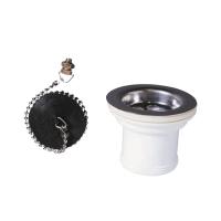 Клапан донний для кухонної мийки з пробкою на ланцюжку 1½" WIRQUIN (9545820)