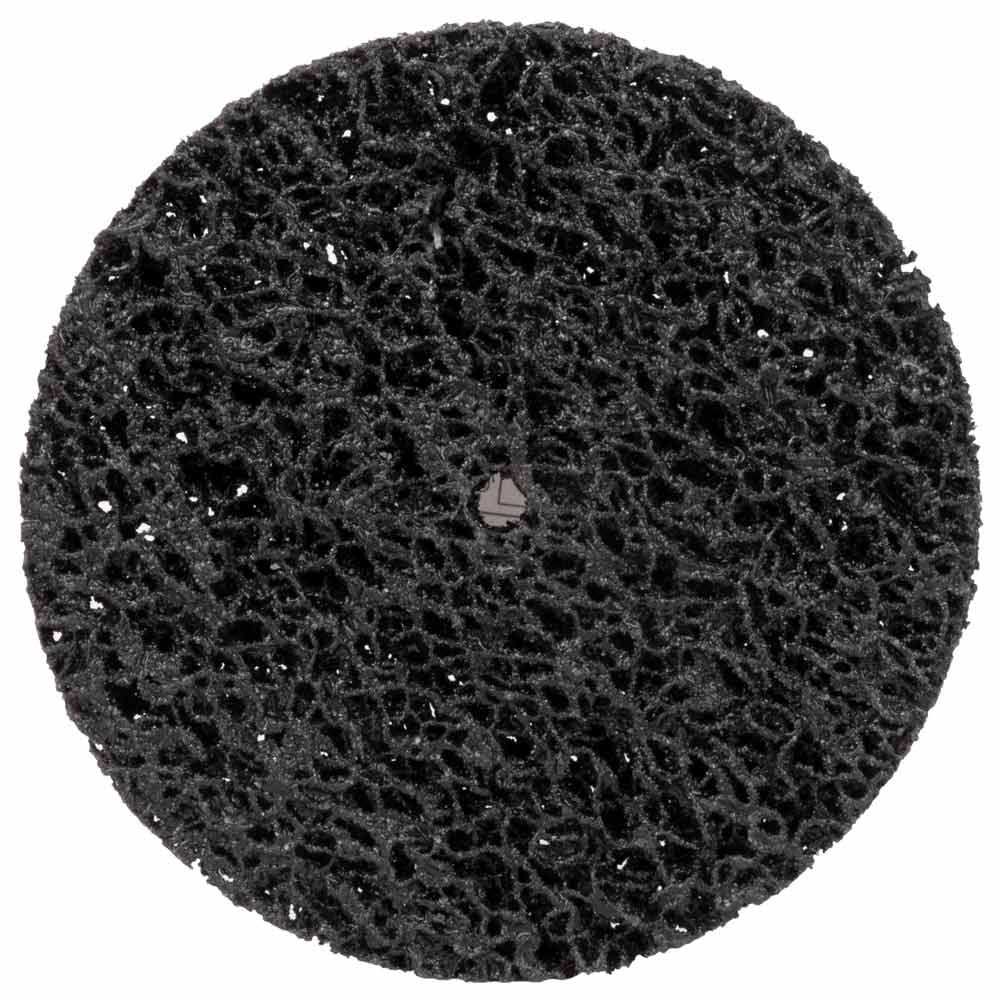 Круг зачистний з нетканого абразиву (корал) Ø125мм без тримача чорний м'який SIGMA (9175841) - фото №1