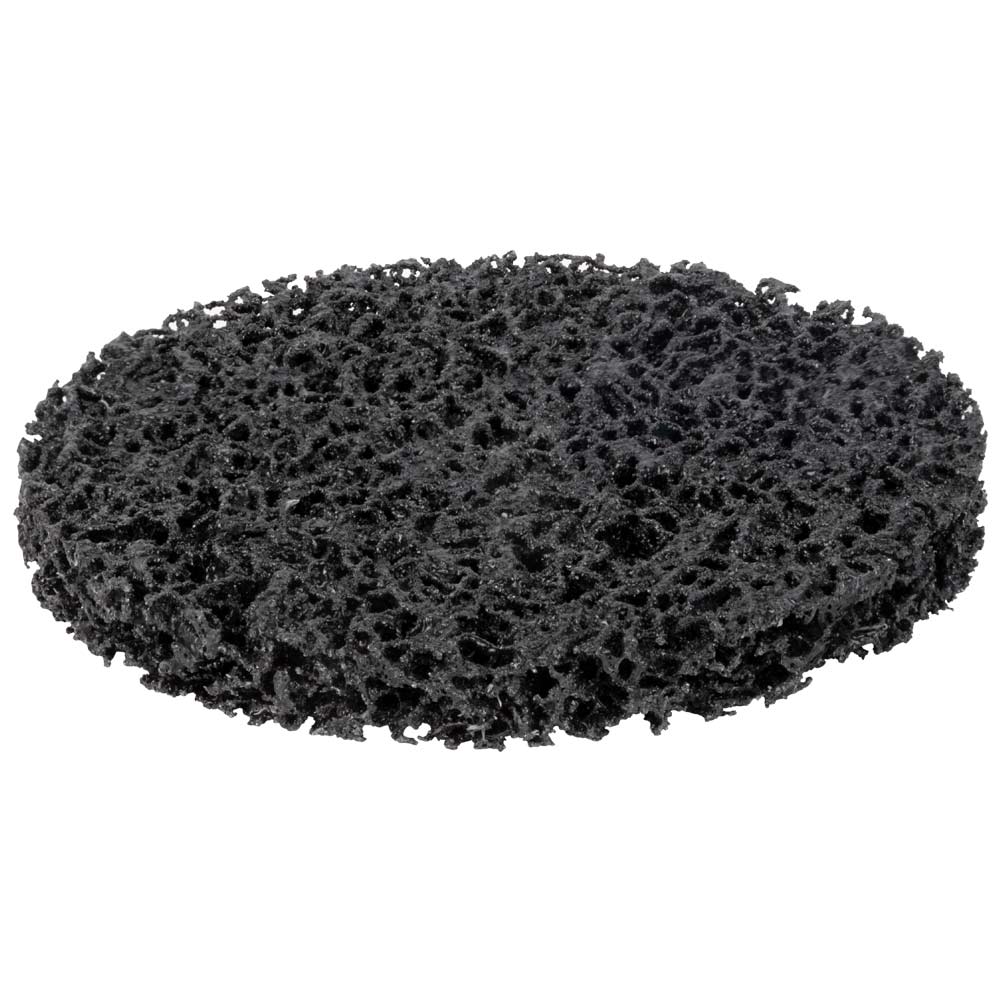 Круг зачистний з нетканого абразиву (корал) Ø125мм без тримача чорний м'який SIGMA (9175841) - фото №2