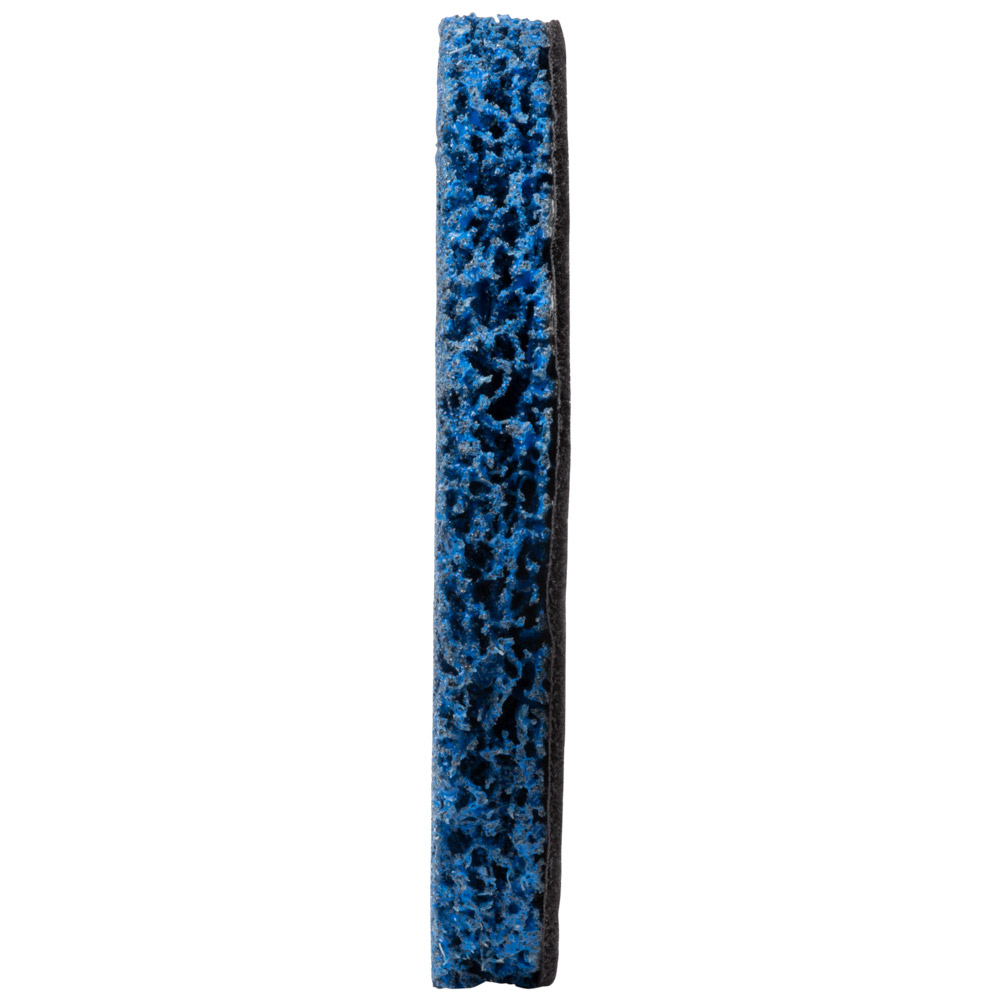 Круг зачистний з нетканого абразиву (корал) Ø125мм на липучці синій середня жорсткість SIGMA (9176211) - фото №5