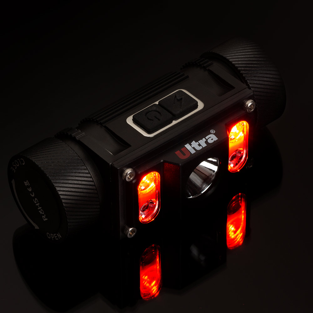 LED ліхтар налобний акумуляторний 1000Лм Li-ion 21700 4000мАч ULTRA (5390032) - фото №16