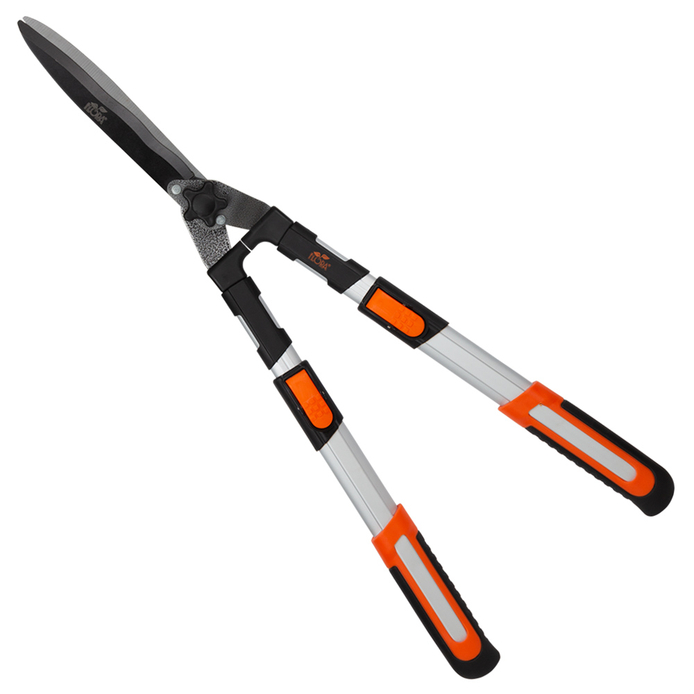 Ножницы для кустов телескопические алюминиевые рукоятки 711-833мм FLORA (5024414)