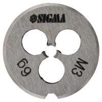 Плашка М3×0.5мм SIGMA (1604081)