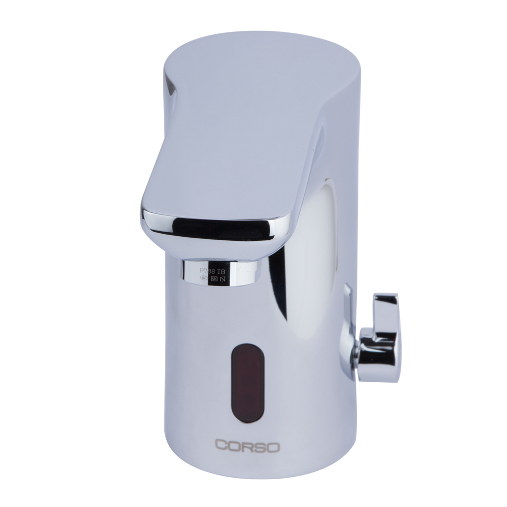 Змішувач ORTA сенсорний для раковини литий на шпильці CORSO (EE-8A116C) (9670000) - фото №2
