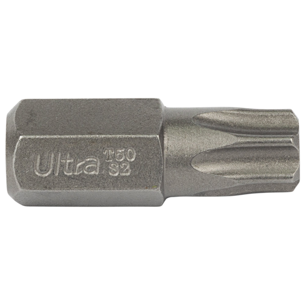 Набор бит TORX 10мм 15шт S2 (металл кейс) ULTRA (4016912) - фото №5 - мал.