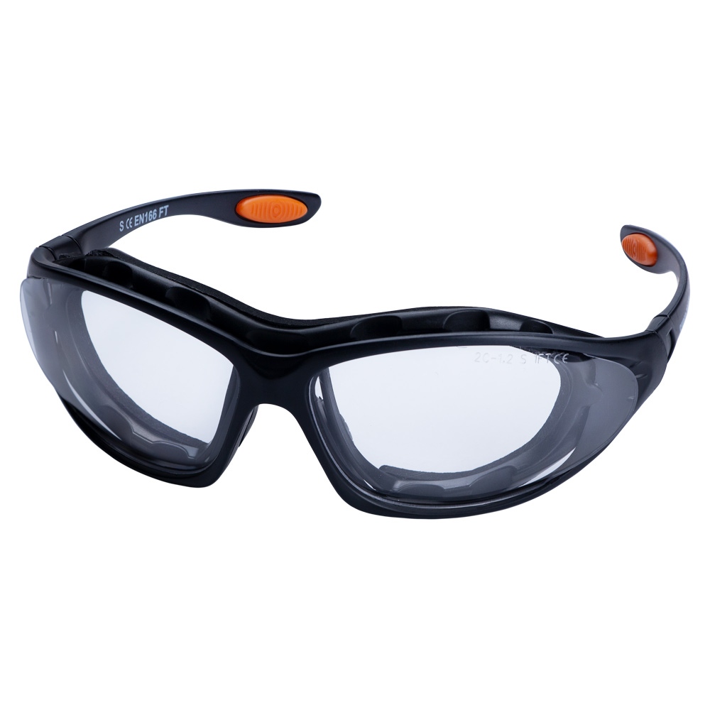 Набір окуляри захисні з обтюратором і змінними дужками Super Zoom anti-scratch, anti-fog (прозорі) SIGMA (9410911) - фото №1 мал.