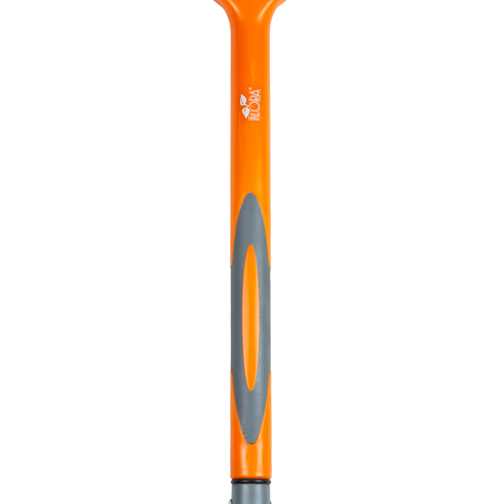 Лопата штыковая с пластиковой ручкой 295×220×1050мм 1.9кг (американка) FLORA (5045754) - фото №5 - мал.