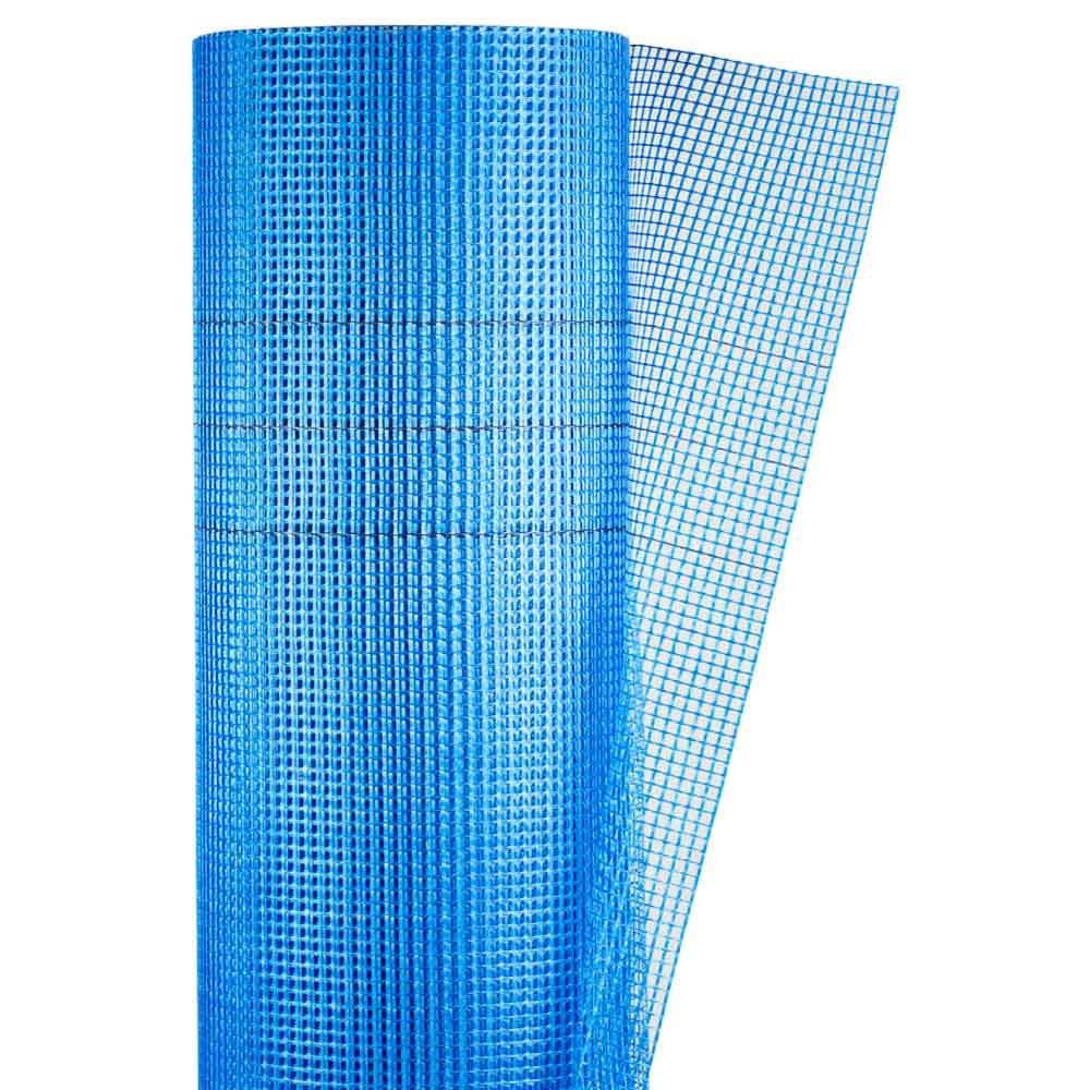 Склосітка штукатурна лугостійка синя 160г/м2 5×5мм 1×50м SIGMA (8406691) - фото №1 мал.
