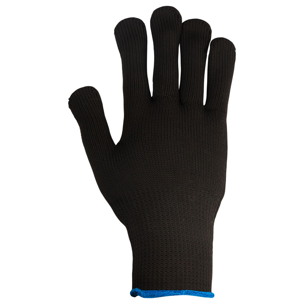 Перчатки трикотажные с точечным ПВХ покрытием утепленные р10 (черные) КРАТНО 12 парам GRAD (9442345) - фото №3 - мал.