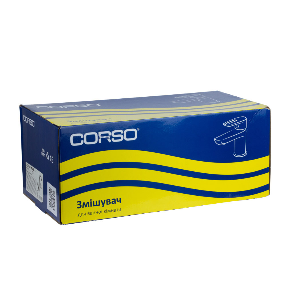 Змішувач ARNO 1/2" для раковини литий на шпильці CORSO (FE-2A152C) (9679000)