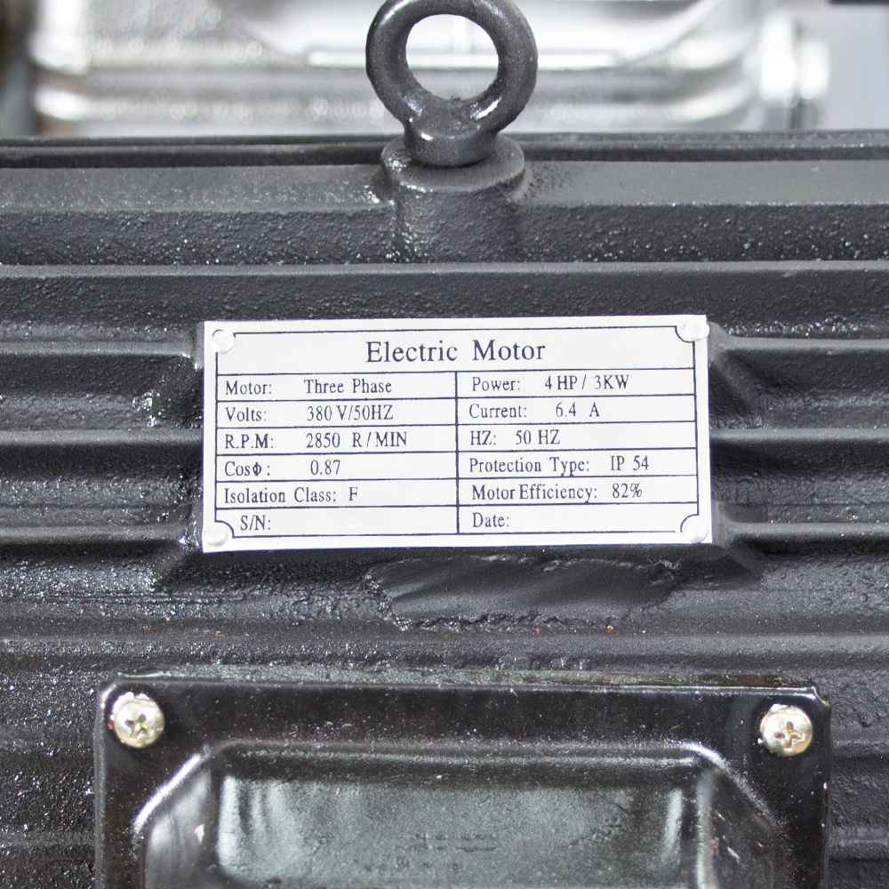 Компрессор ременной трехцилиндровый 380В 3кВт 610л/мин 10бар 135л SIGMA (7044711) - фото №7 - мал.