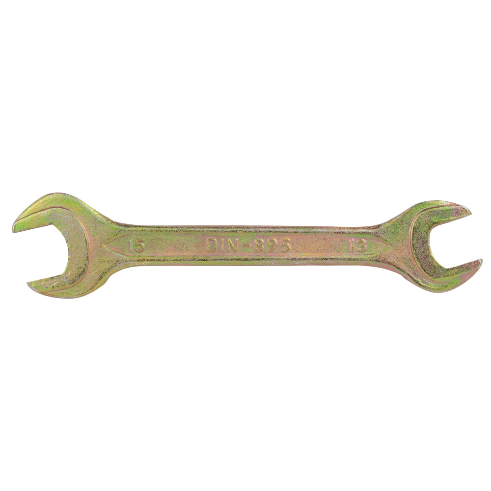 Ключ рожковый 13×15мм желтый цинк SIGMA (6025151) - фото №3 - мал.
