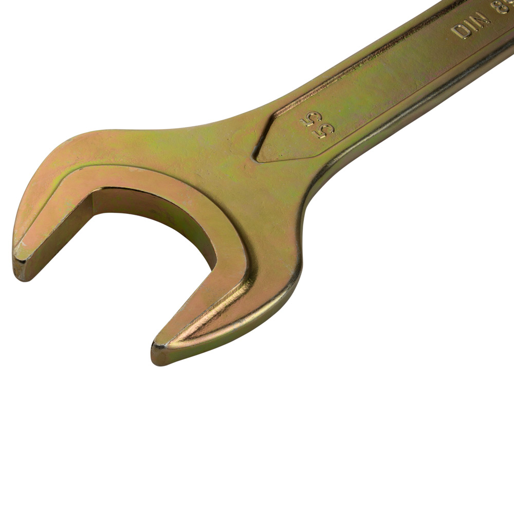 Ключ ріжковий 50×55мм жовтий цинк SIGMA (6025551) - фото №5 мал.
