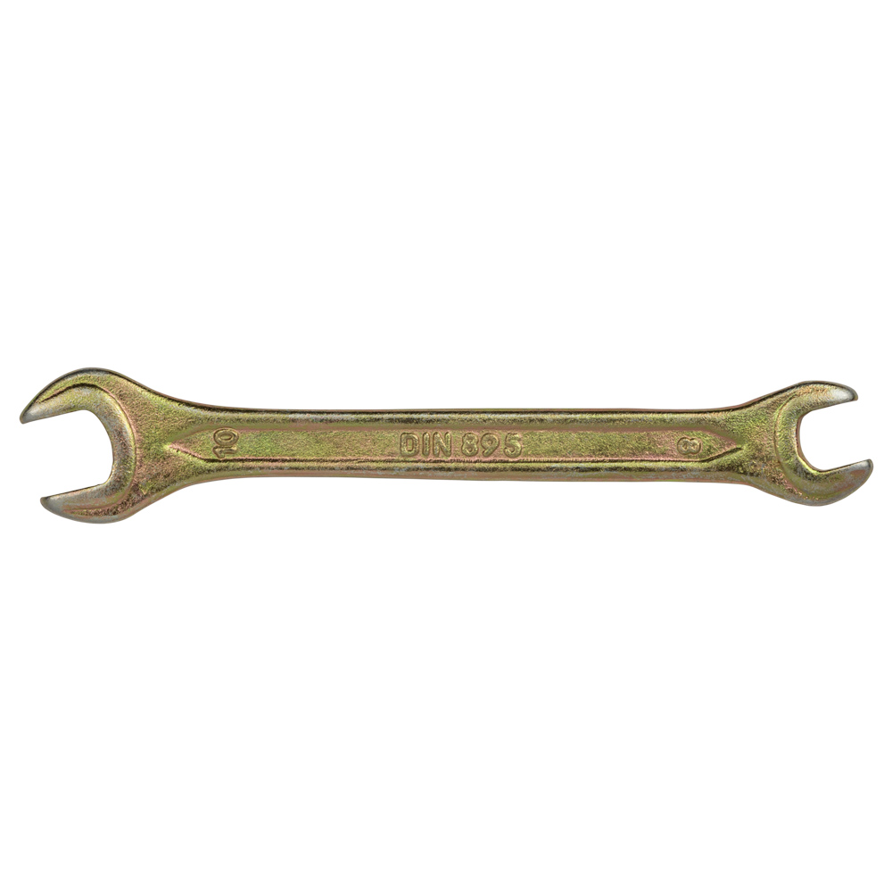 Ключ ріжковий 8×10мм жовтий цинк SIGMA (6025101) - фото №3 мал.