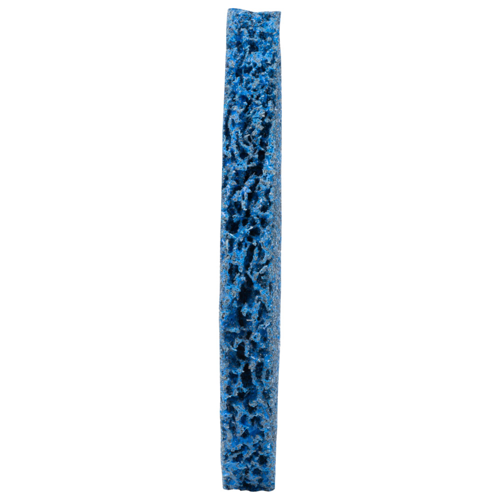 Круг зачистний з нетканого абразиву (корал) Ø125мм без тримача синій середня жорсткість SIGMA (9175761) - фото №3 мал.