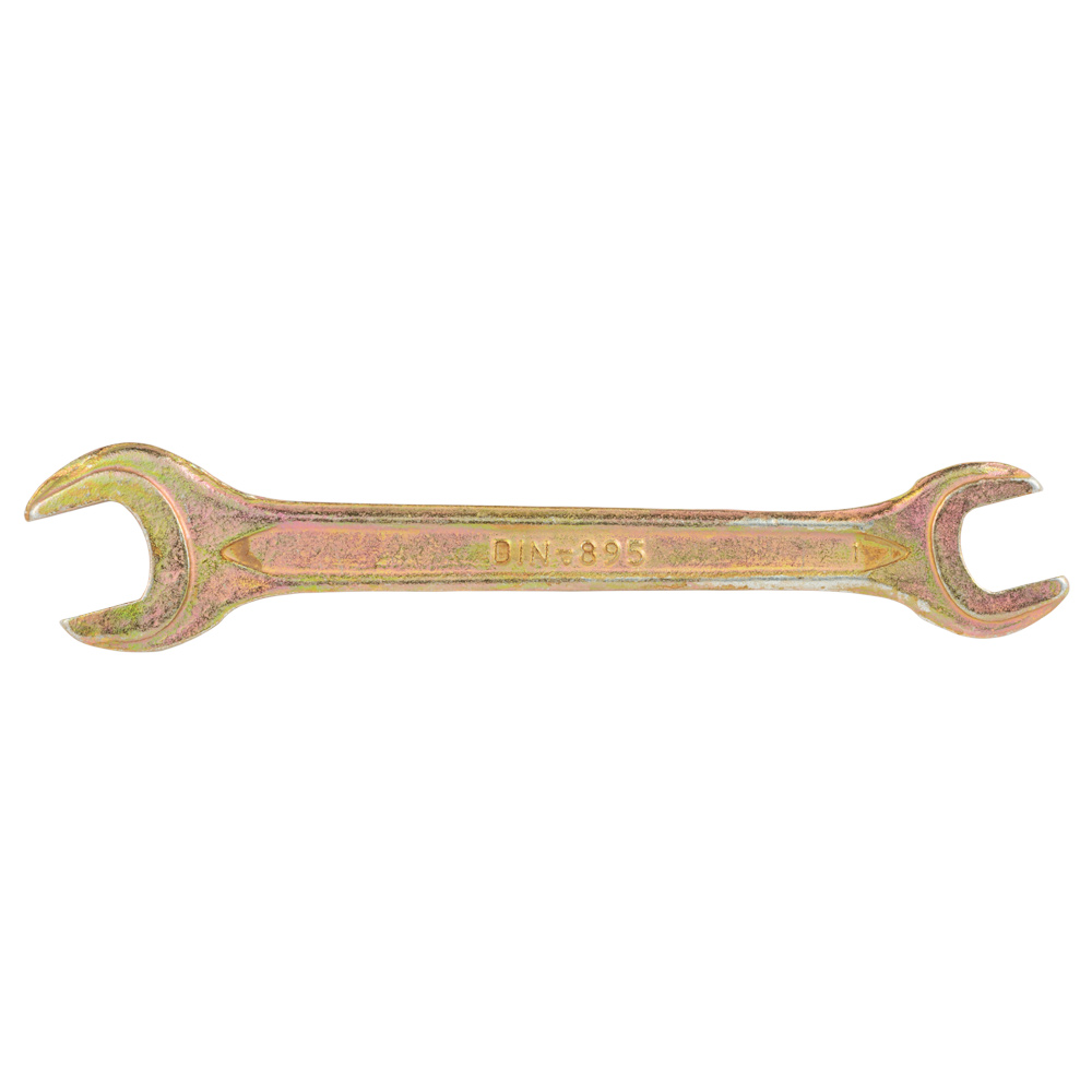 Ключ ріжковий 10×12мм жовтий цинк SIGMA (6025121) - фото №3 мал.
