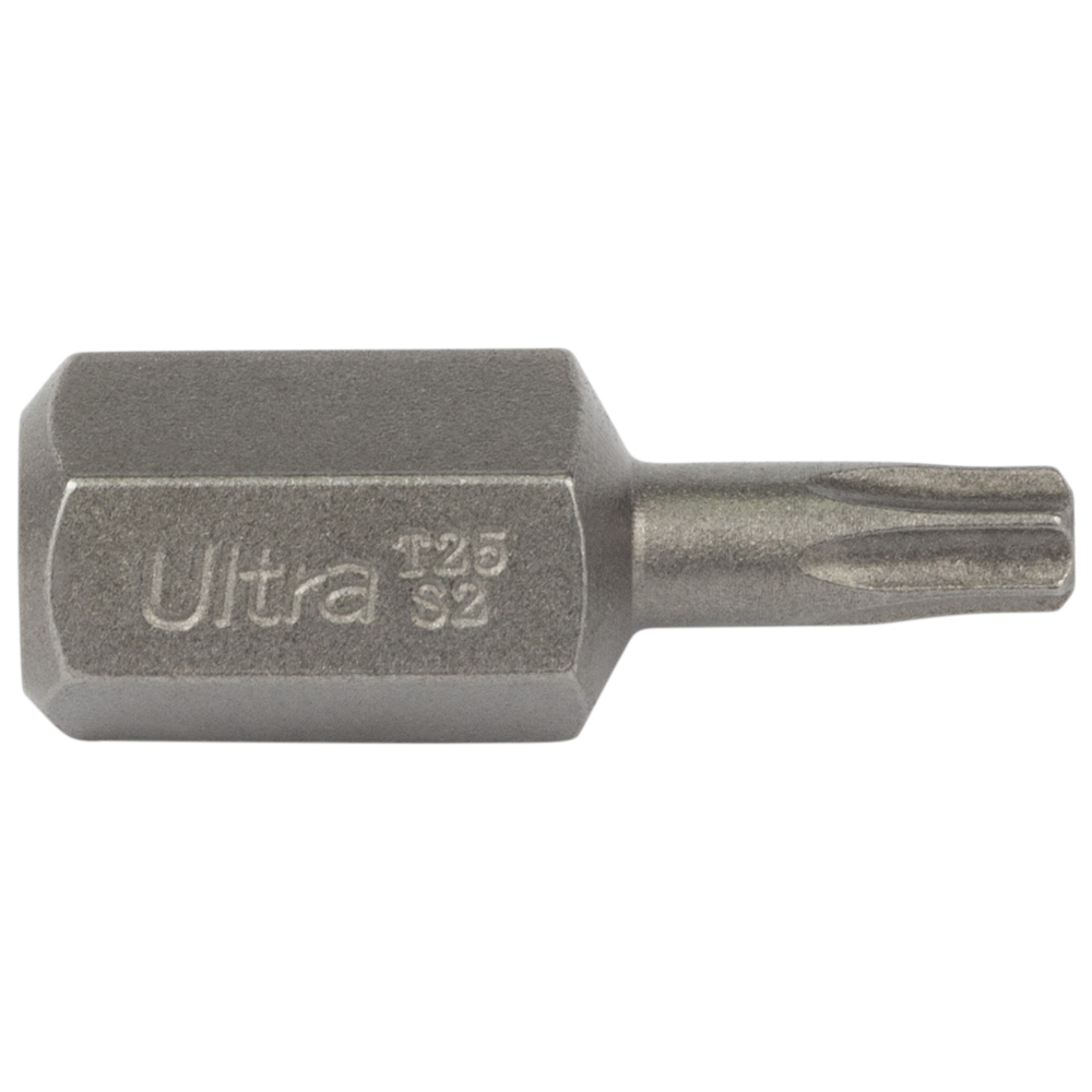Набір біт TORX 10мм 15шт S2 (метал кейс) ULTRA (4016912) - фото №9 мал.