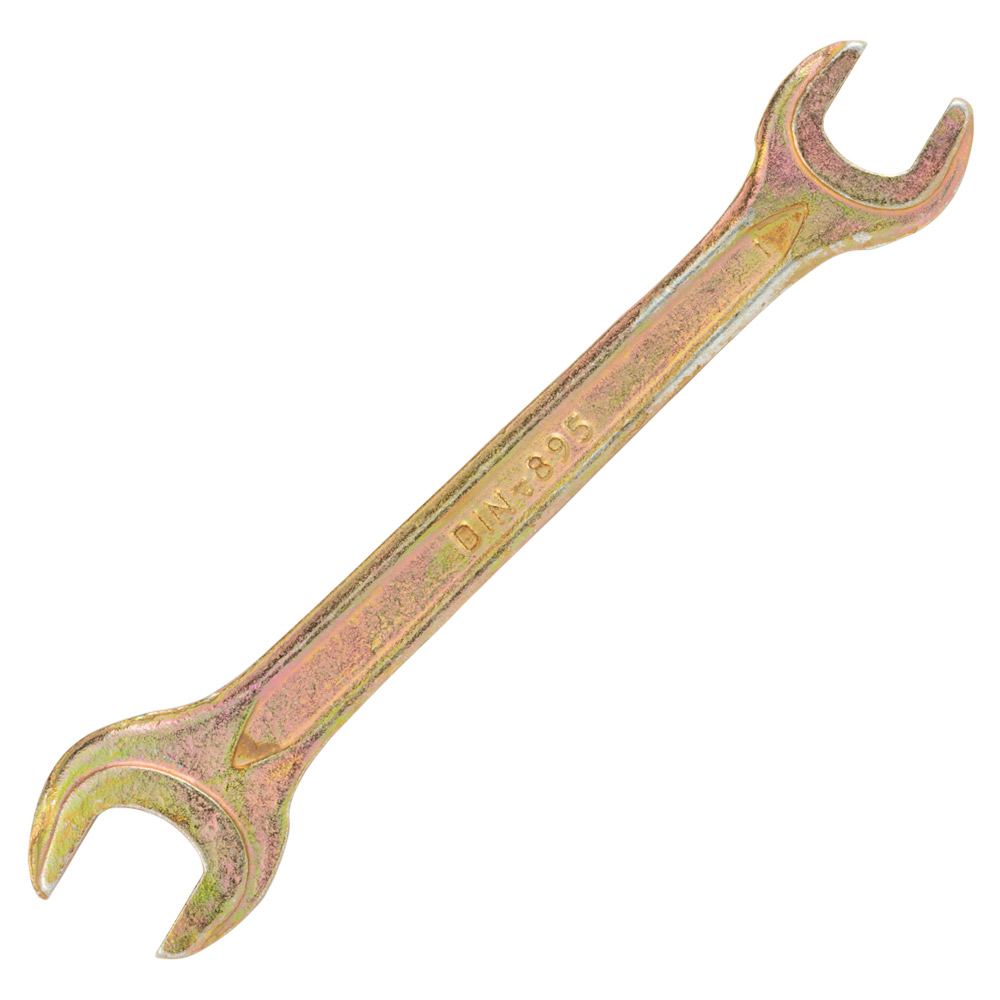 Ключ ріжковий 10×12мм жовтий цинк SIGMA (6025121) - фото №4 мал.