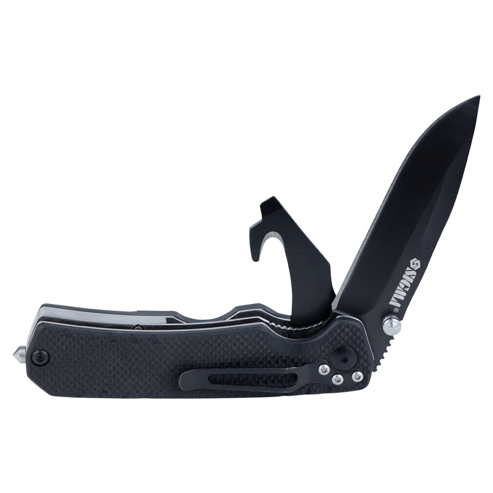 Нож раскладной 112мм (рукоятка композит G10) SIGMA (4375721) - фото №15 - мал.
