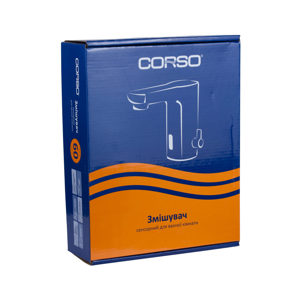 Смеситель ORTA сенсорный для раковины литой на шпильке CORSO (EE-8A116C) (9670000) - фото №7 - мал.