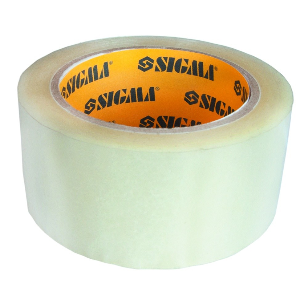 Скотч упаковочный прозрачный 45мм×500м SIGMA (8401291) - фото №1 - мал.