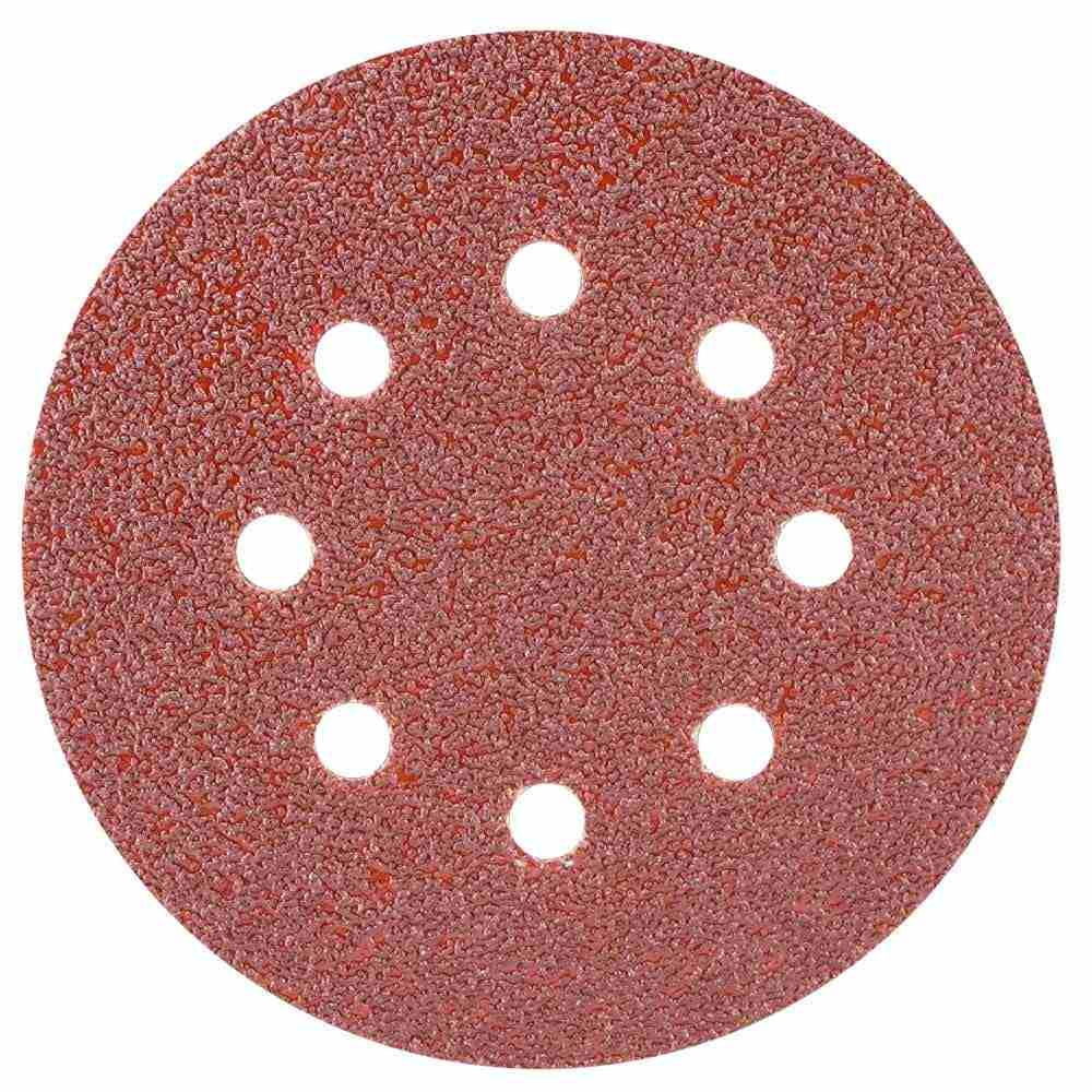 Шлифовальный круг 8 отверстий Ø125мм P40 (10шт) SIGMA (9122631) - фото №1 - мал.