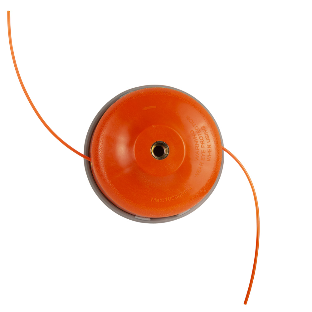 Котушка для тримера напівавтоматична M10×1.25 Ø1.6-2.4мм пластикова кнопка SIGMA (5613521) - фото №4 мал.