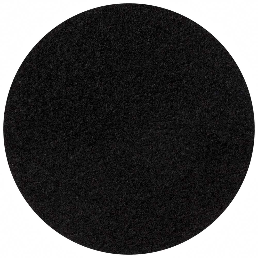 Круг зачистной из нетканого абразива (коралл) Ø125мм на липучке черный мягкий SIGMA (9176261) - фото №2 - мал.