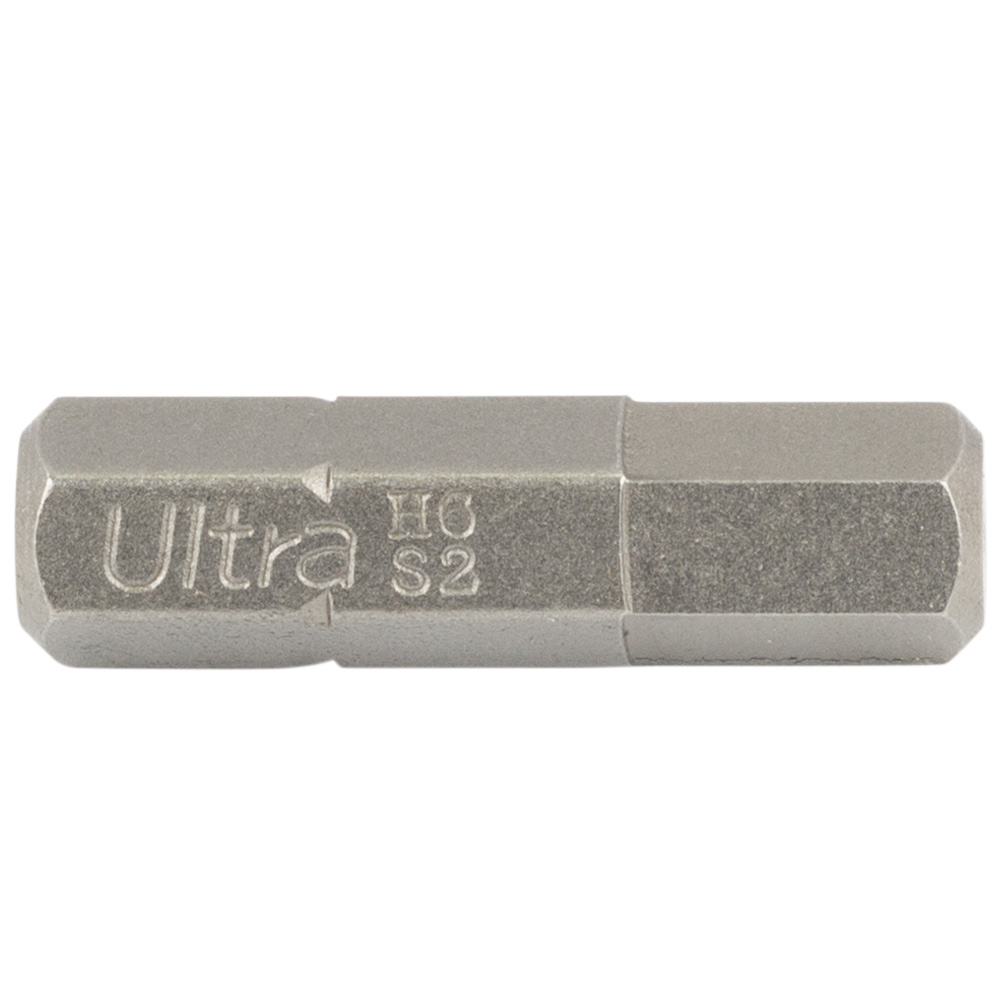 Биты HEX 6×25мм ¼" 10шт S2 (блистер) ULTRA (4015012) - фото №3 - мал.