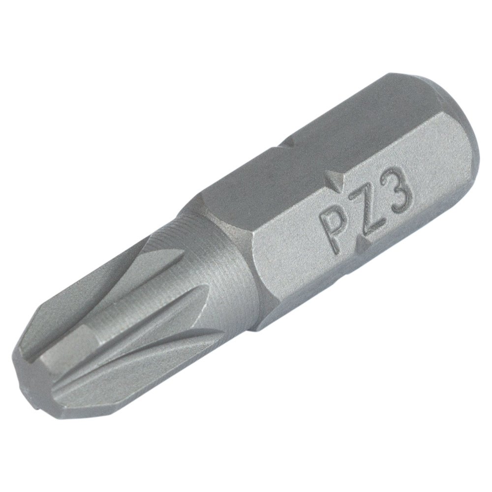 Набор бит PZ3×25мм 1/4" 25шт S2 (пласт кейс) ULTRA (4010602) - фото №2 - мал.