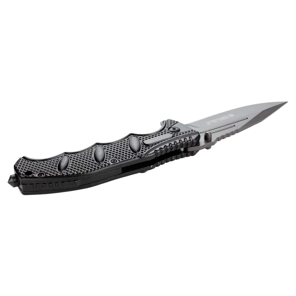 Нож раскладной 124мм (рукоятка алюминиевый сплав) SIGMA (4375851) - фото №4 - мал.