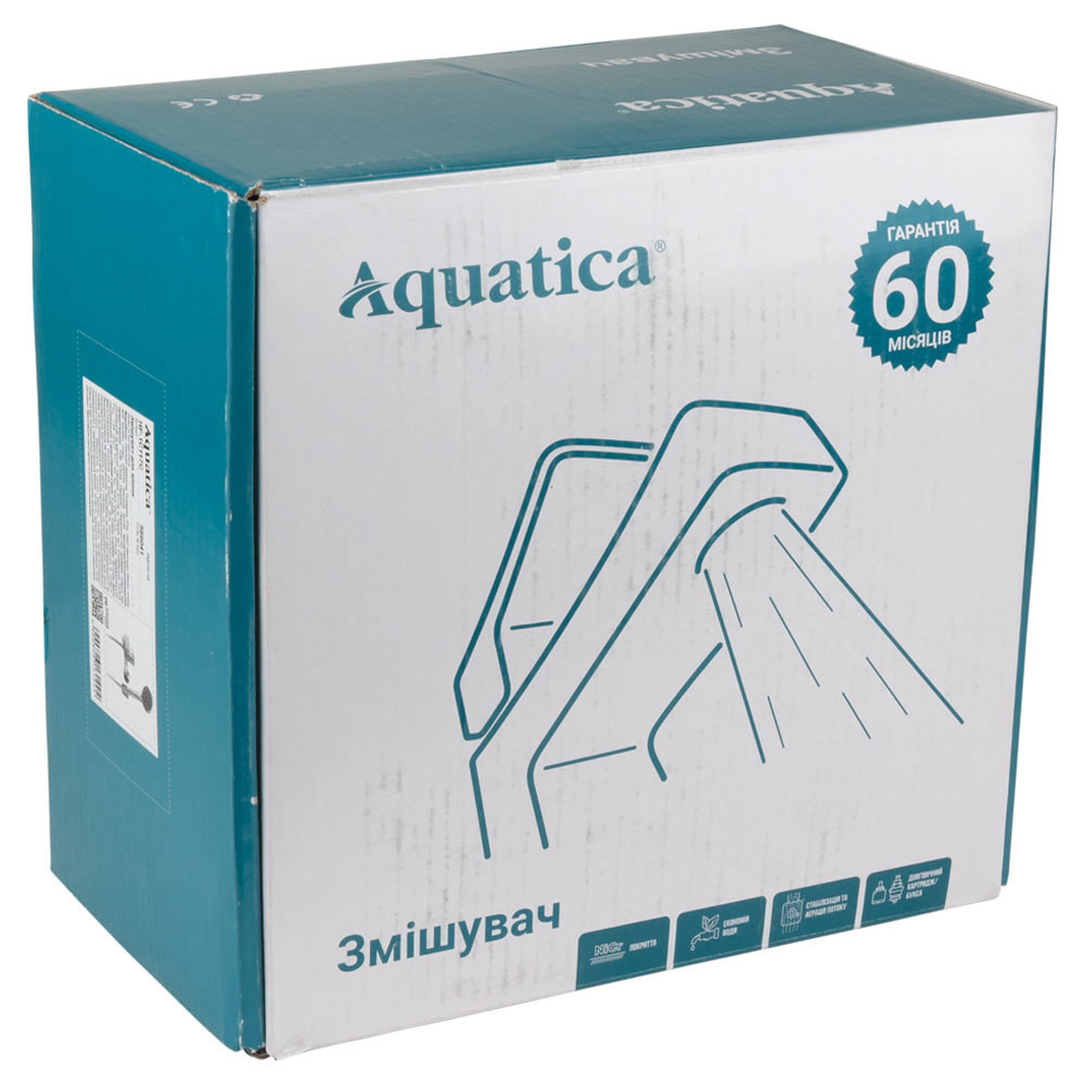 Смеситель HF Ø35 для ванны литой AQUATICA HF-1C117C (9705200) - фото №11 - мал.