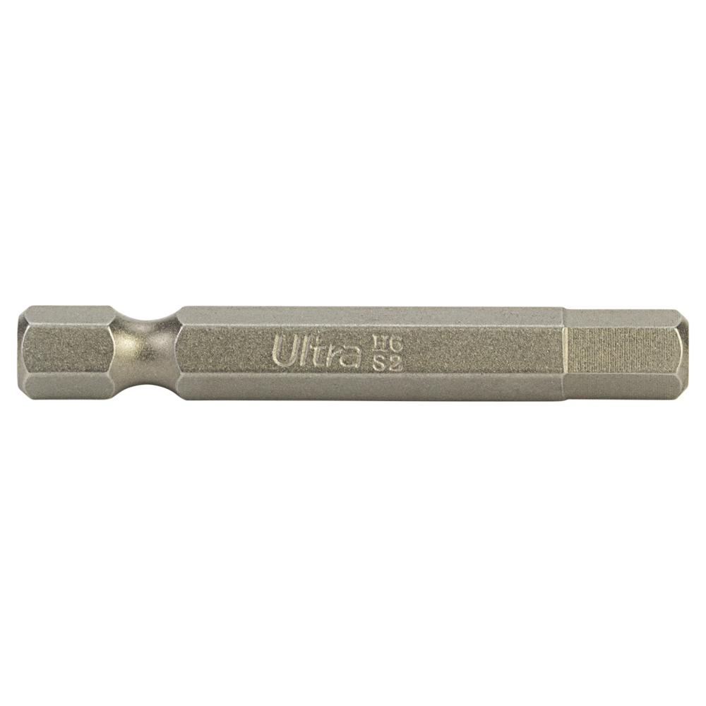 Биты HEX 6×50мм ¼" 10шт S2 (блистер) ULTRA (4015102) - фото №3 - мал.