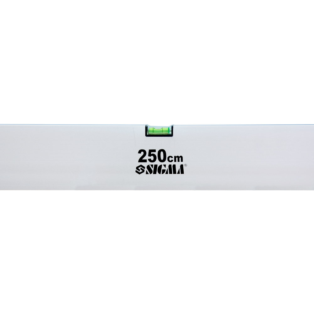Правило-уровень 2 капсулы, вертикальный и горизонтальный с ручками Profi 2500мм SIGMA (3712251) - фото №3 - мал.