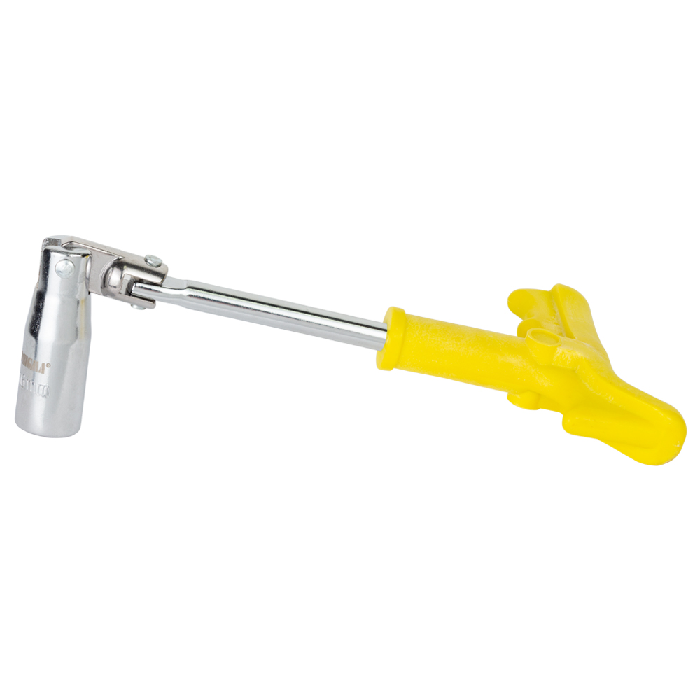 Ключ свечной с шарниром усиленный 16мм SIGMA (6030321) - фото №3 - мал.