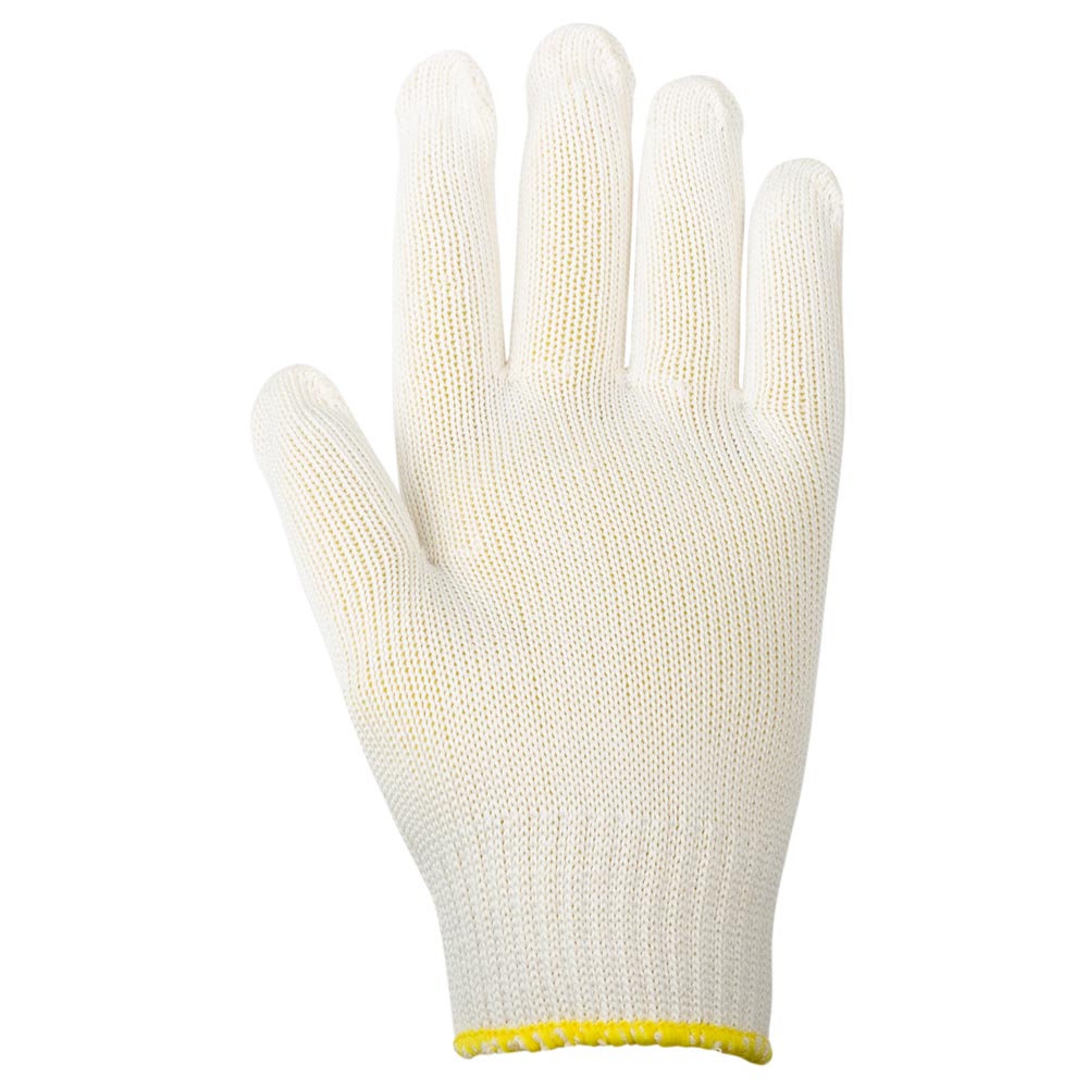 Перчатки трикотажные без точечного ПВХ покрытия р10 Мастер (белые) GRAD (9441725) - фото №3 - мал.